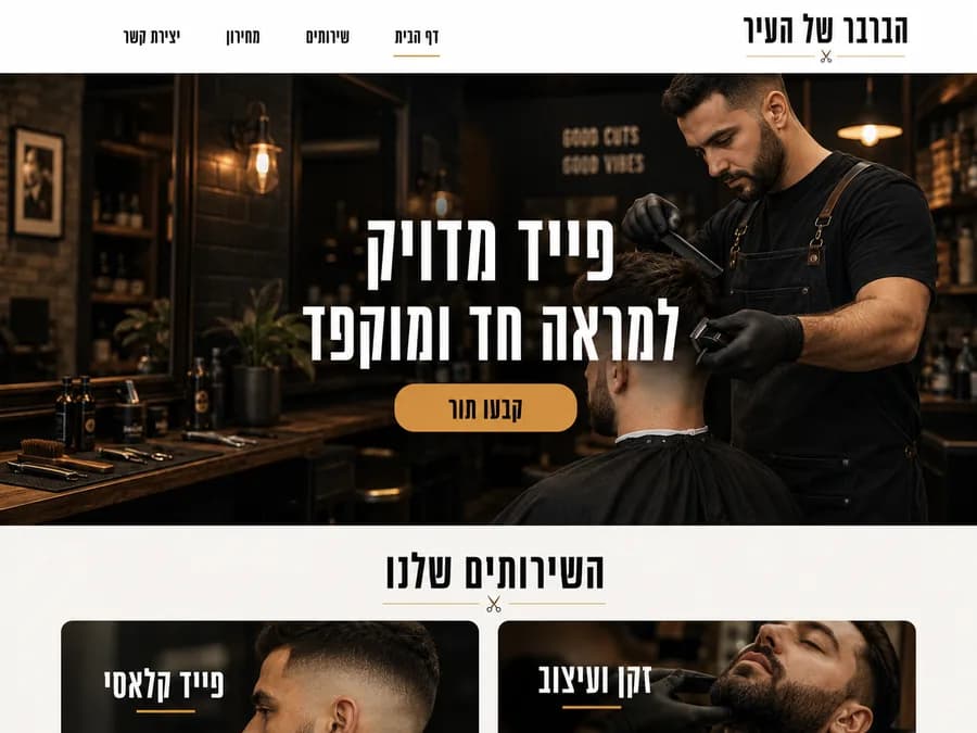 מספרה מקומית — הדגמה של מערכת שאפשר להקים על HELIX